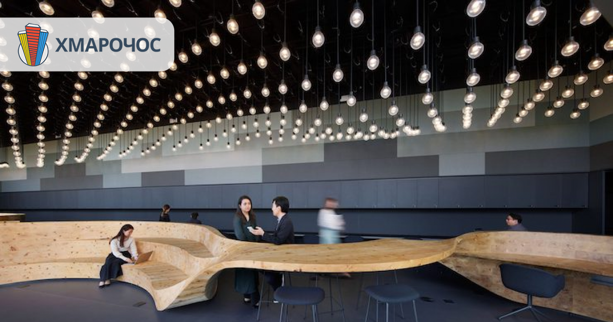 В коворкінгу від Snøhetta в Токіо замість окремих столів встановили