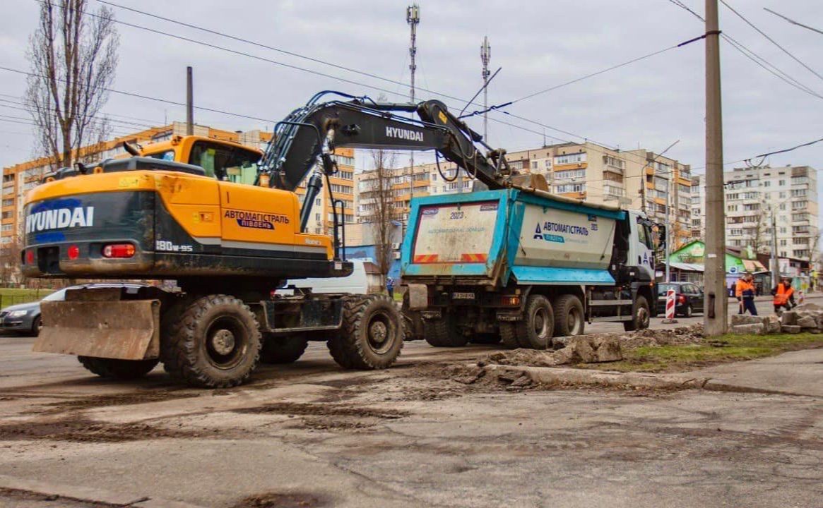 Капітальний ремонт проспекту Володимира Івасюка у Києві